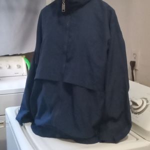 Slade Men's blue windbreaker sz Large